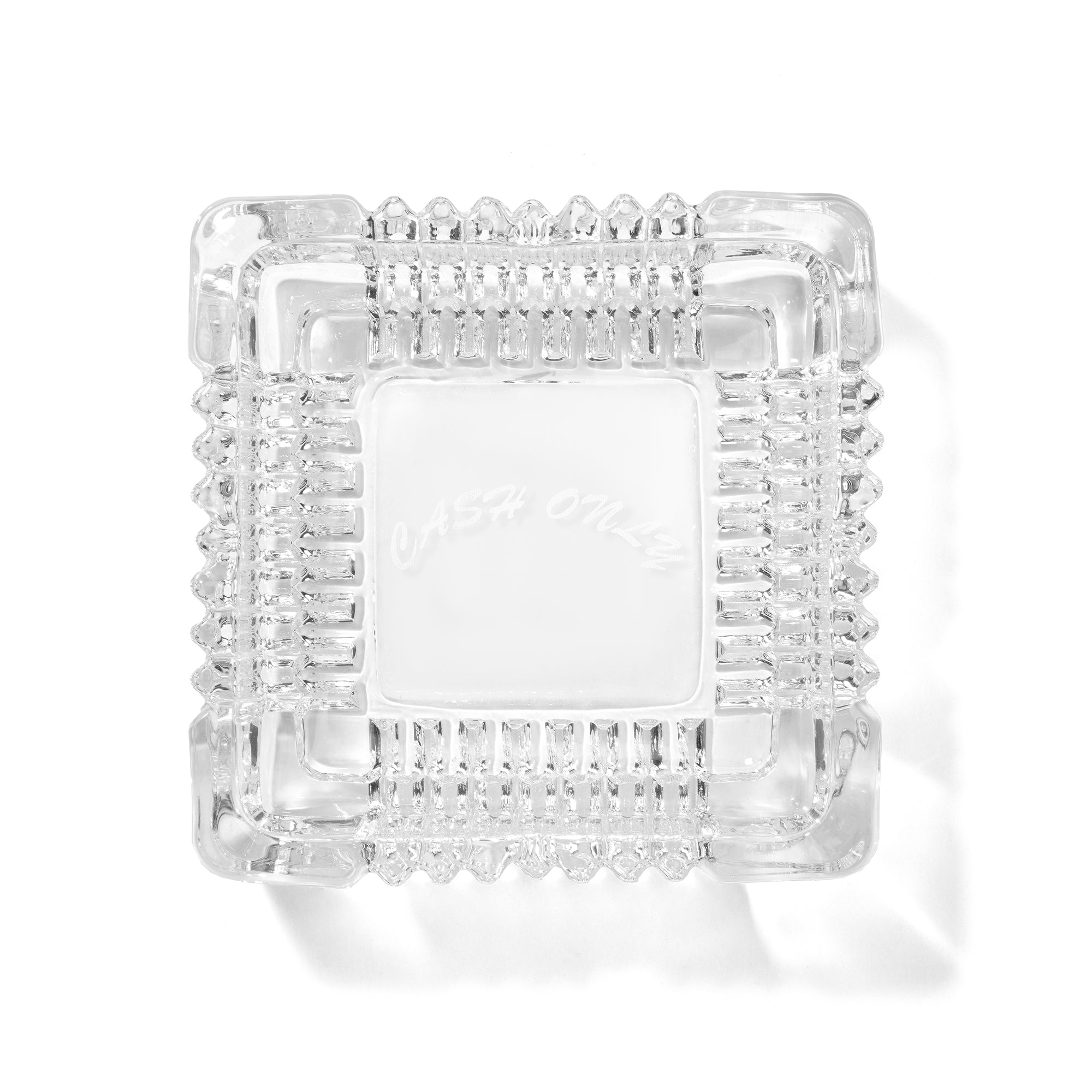 Crystal Ashtray, Clear